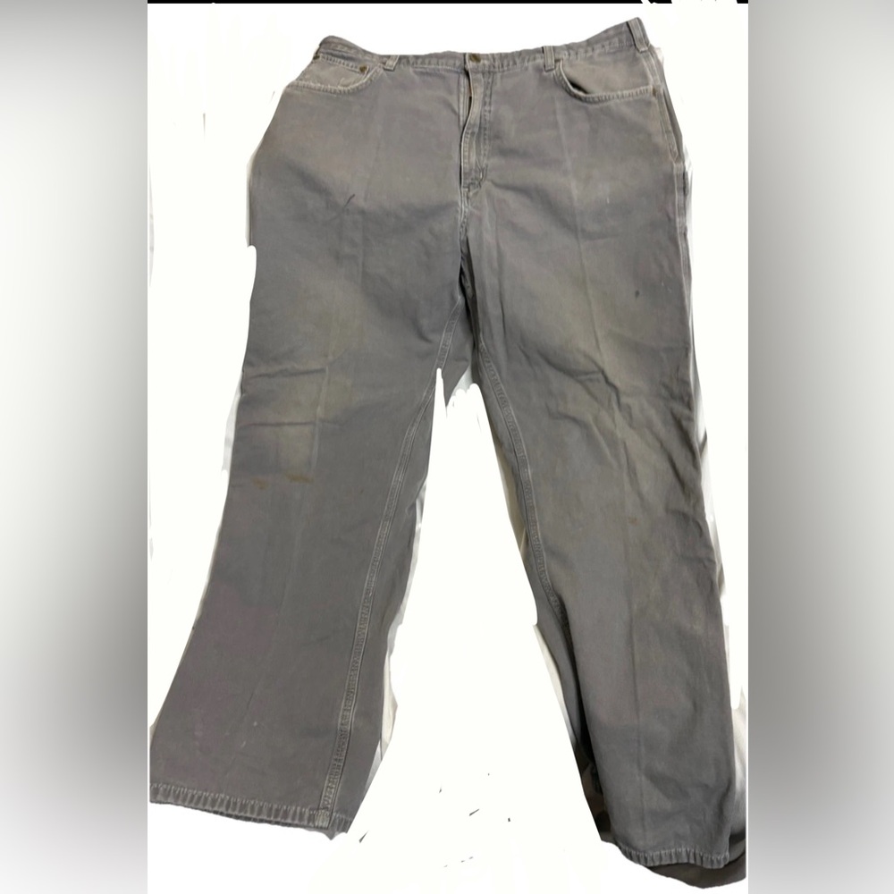 Carhartt Pants Gray Men’s 40x34 Relaxed Fit Workwear